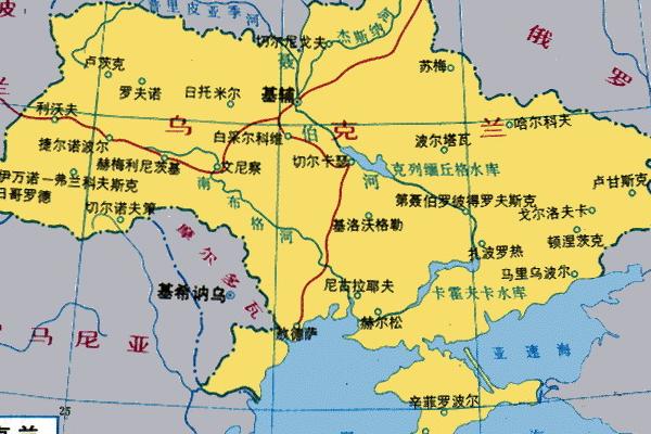 乌克兰地理优势